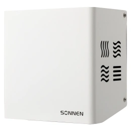 Сушилка для рук SONNEN HDR-1200W, 1200 Вт, производство РОССИЯ, антивандальная, сталь, белая, 701870