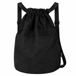 Рюкзак HEIKKI pack спорт сөмкесі (ХЕЙКИ), 2 бөлім, көлемі ұлғайтылған, 40х35 см, қара, 272419