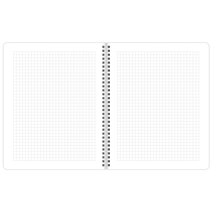 Тетради ДЭК А5 48 л. КОМПЛЕКТ 4 шт., BRAUBERG, гребень, клетка, 80 г/м2, Soft-Touch, "Minimal", 405579