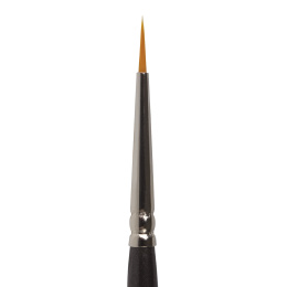 Кисть художественная проф. BRAUBERG ART CLASSIC, синтетика жесткая, круглая, № 00, короткая ручка