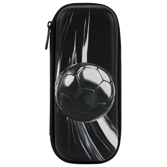 Пенал BRAUBERG, 1 отделение, 1 откидная планка, EVA, 22х10х5 см, "Metal ball", 274606