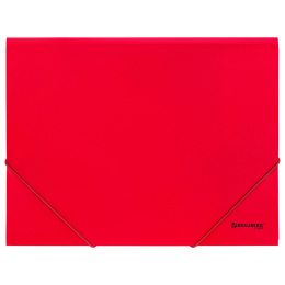 Brauberg UNIVERSAL A4 серпімді қалтасы, қызыл, 300 параққа дейін, 0,5 мм, 273039