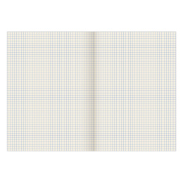 Тетрадь бумвинил, бордовый, А4 (большой формат), 96 л., скоба, офсет №2, ЭКОНОМ, клетка, STAFF, 403419