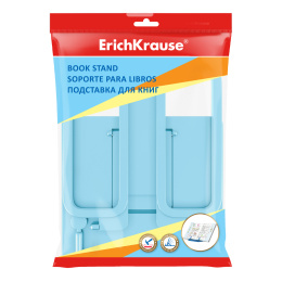 Подставка для книг пластиковая ErichKrause Пастель, голубой