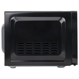 Микроволновая печь SONNEN MW2070BLCR-6MB, 20 л, 700 Вт, таймер, механическое управление, ручка, черная/хром, 454982