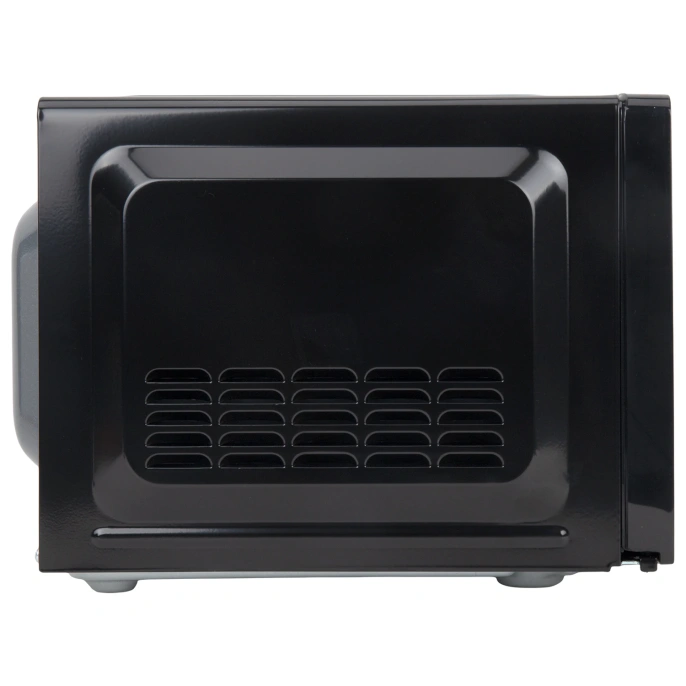 Микроволновая печь SONNEN MW2070BLCR-6MB, 20 л, 700 Вт, таймер, механическое управление, ручка, черная/хром, 454982
