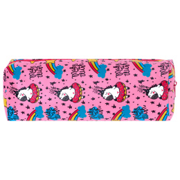 Пенал-косметичка ПИФАГОР, мягкий, "UNICORN", прямоугольный, 20х7х4 см, 229265