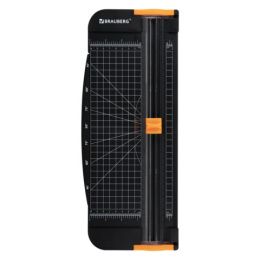 Brauberg Super PLUS A4 роликті кескіш, 12 парақ, кесу ұзындығы 310 мм, кесу сызғышы, сыйлық ретінде +3 пышақ!, 533369