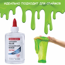 EXTRA BRAUBERG кеңсе желімі, 150 мл, диспенсері бар, 228406