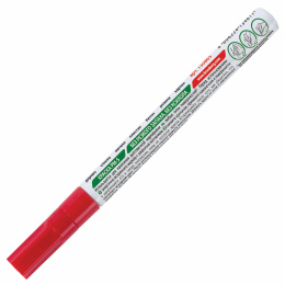 Маркер-лак бояуы (paint marker) 2 мм, қызыл, КСИЛОЛСЫЗ (иіссіз), алюминий, BRAUBERG PROFESSIONAL, 150865