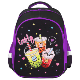 Brauberg kids standard сөмкесі, 2 бөлім, "Bubbleshake", 36х28х14 см, 274426