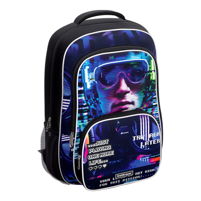 Ученический рюкзак ErichKrause ErgoLine® 20Л Киберигра