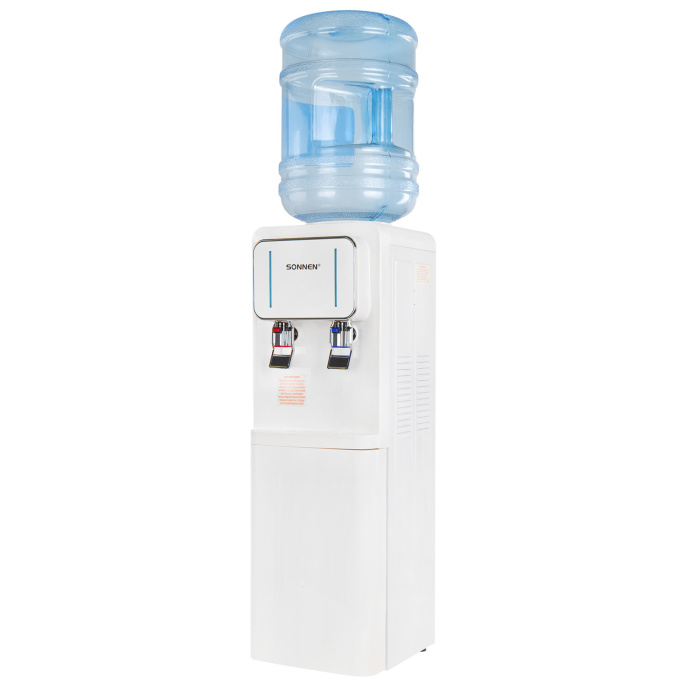 Sonnen FSE-02wc су салқындатқышы, еден, жылыту / салқындату электронды, шкаф, 2 кран, ақ, 456167
