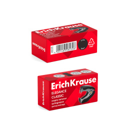 Антистеплер с фиксатором ErichKrause Элегантность Классика, черный (в коробке по 1 шт.)