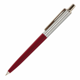 Brauberg Soprano сыйлық шарикті қаламы, көк, корпусы күміс, Бургундия, 0,5 мм, 143485