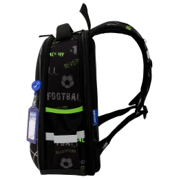Ранец BRAUBERG FIT, 2 отделения, "Mesh goal", 3D-панель, 38х27х14 см, 274384