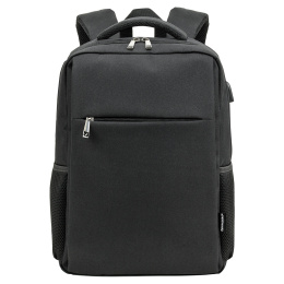 Рюкзак BRAUBERG FUNCTIONAL с отделением для ноутбука, USB-порт, багажная лента, "Firm", 43x30x15 см, 272576