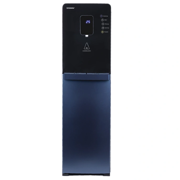 Кулер для воды с мгновенным нагревом SONNEN FSI-01LS, 16 л/ч, охлаждение, НИЖНЯЯ ЗАГРУЗКА, сенсорное управление, выбор температуры, 455747