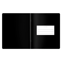 Тетрадь предметная BLACK MODE 48 л., пластиковая обложка, ИНФОРМАТИКА, клетка, подсказ, BRAUBERG, 405520