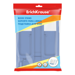 Подставка для книг пластиковая ErichKrause Классика, синий