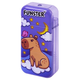 Корректирующая лента FUNSTER (ФАНСТЕР) "КАПИБАРЫ", 5 мм х 5 м, корпус ассорти, блистер, 273020
