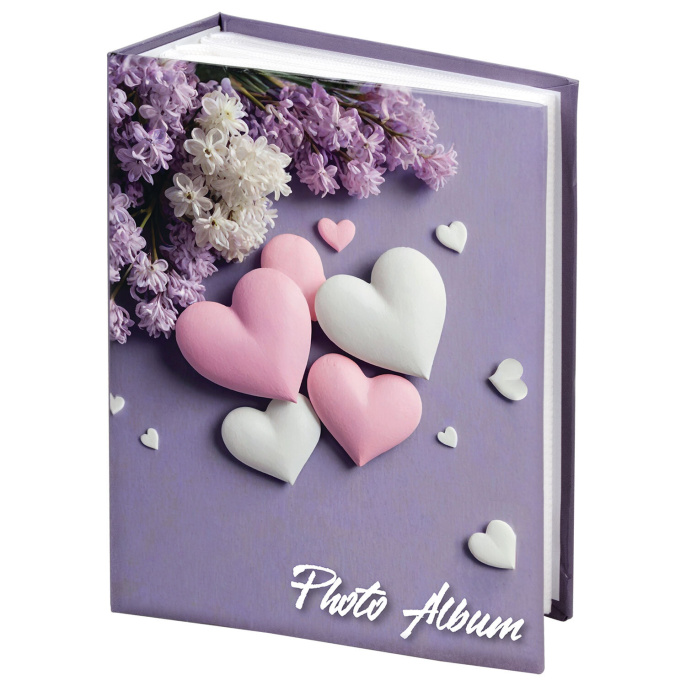 BRAUBERG фотоальбомы "Still love" 100 фото 10х15 см, Қатты мұқаба, 391440