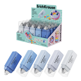 ErichKrause түзету таспасы Флеш Крем, 5мм х 6м, ассорти (20 дана дисплейде)