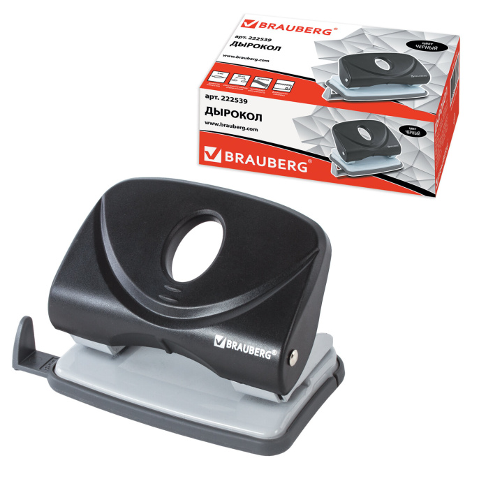Brauberg "Original" тескіші, 20 параққа дейін, қара, 222539