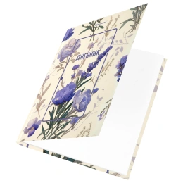Дневник 1-11 класс 40 л., твердый, BRAUBERG, глянцевая ламинация, "Flowers", 107608