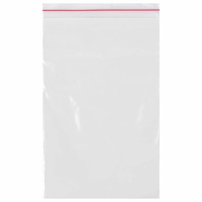 Пакеты с замком ZIP LOCK "зиплок", комплект 100 шт., 100х150 мм, ПВД, толщина 35 микрон, BRAUBERG, 606211