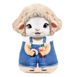 Ойыншық жұмсақ "костюм киген қой", 20 см, ассорти, 6 түрі, WOOZOO (ЖОО), 667810