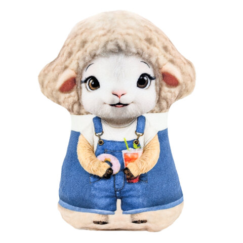 Ойыншық жұмсақ "костюм киген қой", 20 см, ассорти, 6 түрі, WOOZOO (ЖОО), 667810