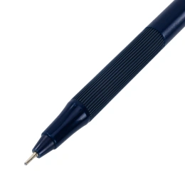 Ручка шариковая с грипом BRAUBERG "i-STICK DEEP BLUE", СИНЯЯ, пишущий узел 0,7 мм, линия письма 0,35 мм, 144385