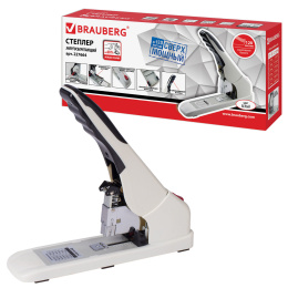 Степлер энергия үнемдейтін қуатты №24/6-23/17 BRAUBERG "Easy Press", 120 параққа дейін, күш-жігерсіз, 227664
