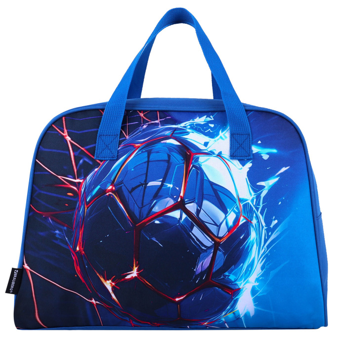 Тұтқалары бар BRAUBERG жаттығу сөмкесі, 35x25x15 см, "score goal", 273290
