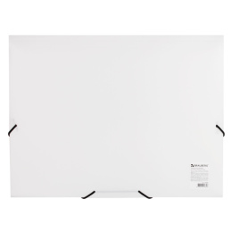 BRAUBERG "Office" серпімді қалтасы, ақ, 300 параққа дейін, 500 мкм, 228080