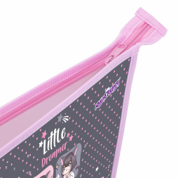 Дәптер қалтасы ЮНЛАНДИЯ А4, 1 бөлім, пластик, найзағай, "Anime dreamer", 273349