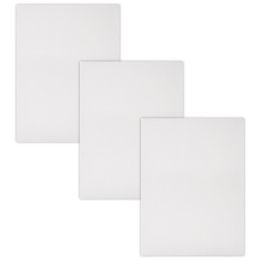 Холсты на подрамнике, набор 3 штуки, BRAUBERG ART BASIC, 30х40 см, 280 г/м2, хлопок, грунт, 192677