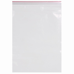 Пакеты с замком ZIP LOCK "зиплок", комплект 100 шт., 300х400 мм, ПВД, толщина 40 микрон, BRAUBERG, 606218