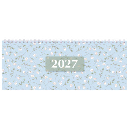 Планинг күні 2027 285х112 мм, STAFF, тарақ, картон мұқабасы, 64 Парақ, "үлгі", 118704
