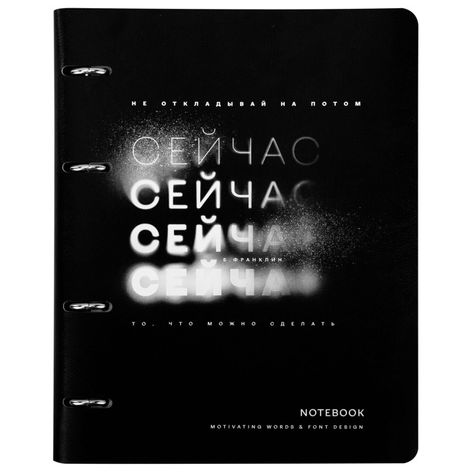 Тетрадь на кольцах А5, 175х215 мм, 120 л., под кожу, BRAUBERG VISTA, "Сейчас", 405212