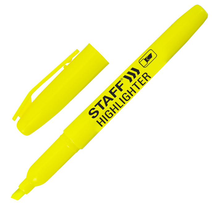 Staff "Manager" мәтін бөлгіші HL-238, сары, 1-3 мм жол, 151238