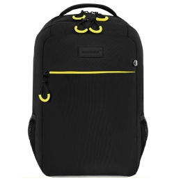 Рюкзак BRAUBERG MAIN, 2 отделения, 3 кармана, "Yellow flash", 38х26х17 см, 274397