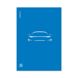 Тетрадь общая ученическая с пласт. обл. на скобе ErichKrause CoverProBook® Мираж, текстура песок, синий, А4, 48 л., клетка_МИКС
