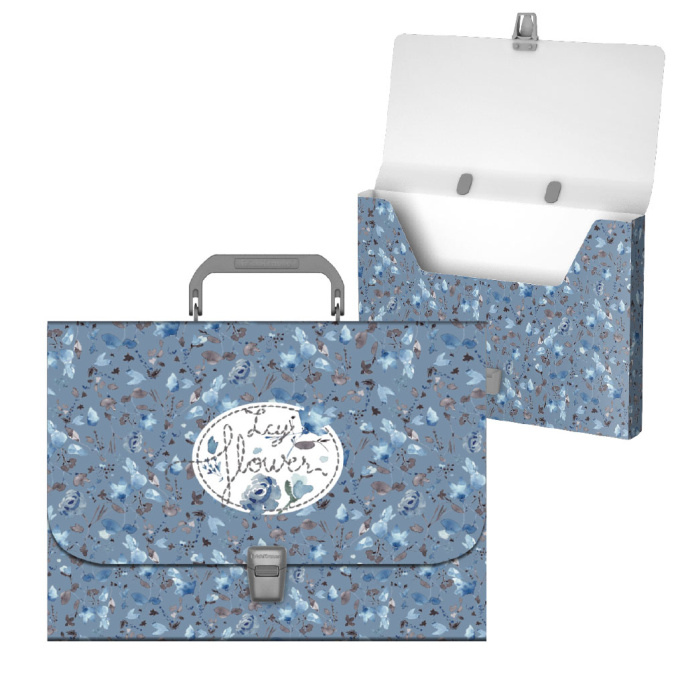Портфель пластиковый ErichKrause Ледяная красота, A4 (в пакете по 1шт.)
