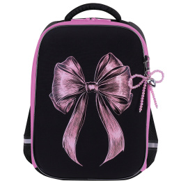 Brauberg light сөмкесі, 1 бөлім, салпыншақпен, "Chic bow", 36x26x13 см, 274386